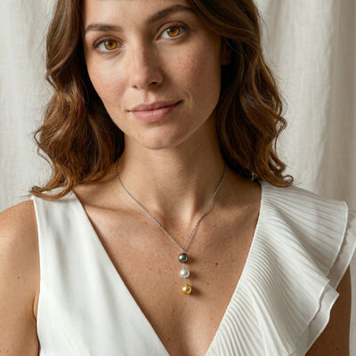 Multicolor South Sea Pearl Honor Pendant
