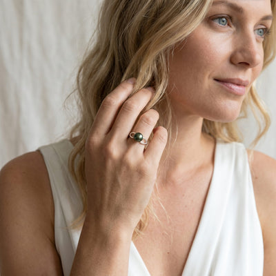 Tahitian South Sea Pearl Lana Ring