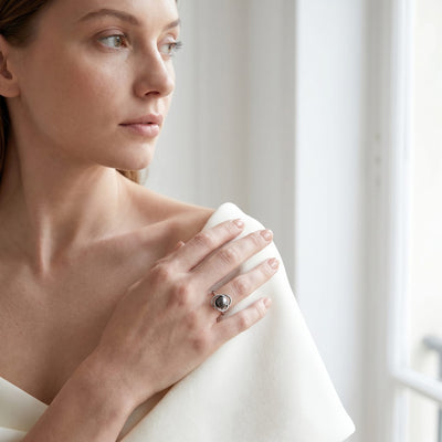Tahitian South Sea Pearl Khilana Ring