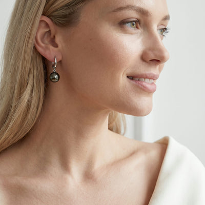 Tahitian South Sea Pearl Mary Earrings
