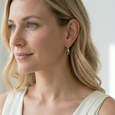 Tahitian South Sea Pearl Gaby Earrings