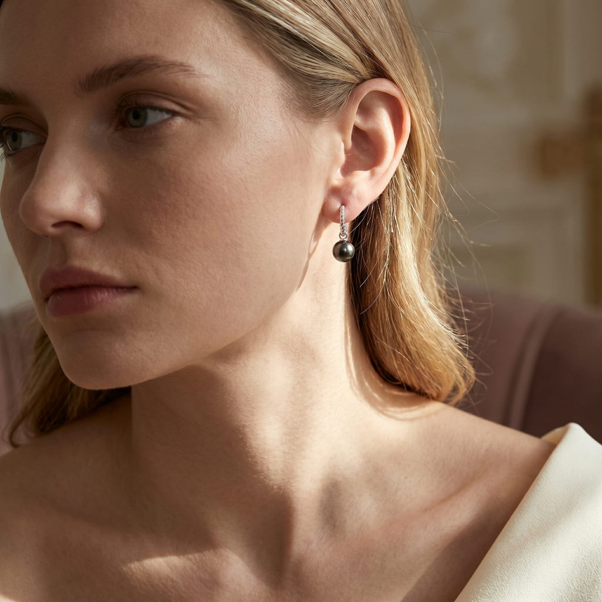 Tahitian South Sea Pearl Zara Earrings