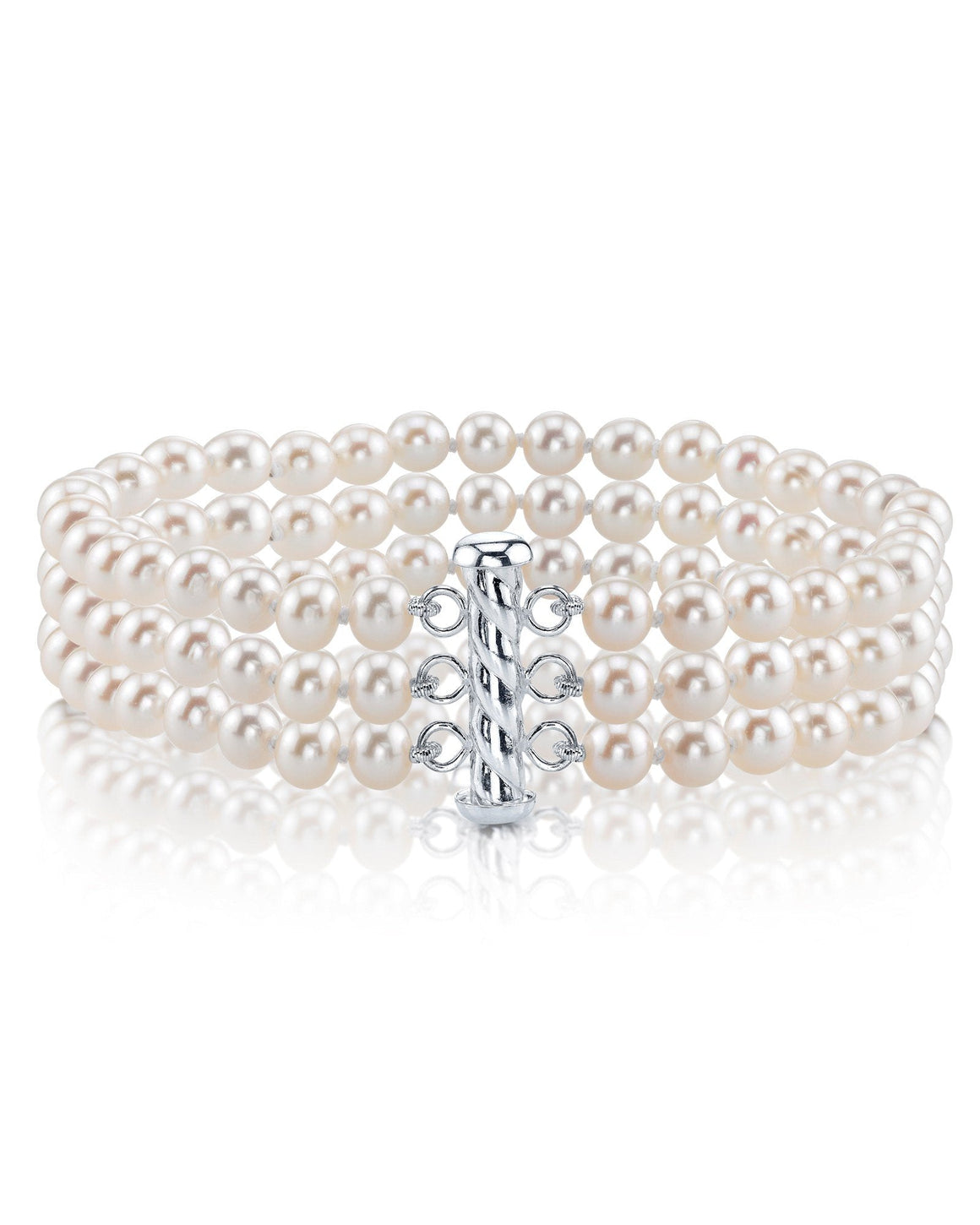 Triple Strand Pearl Bracelets