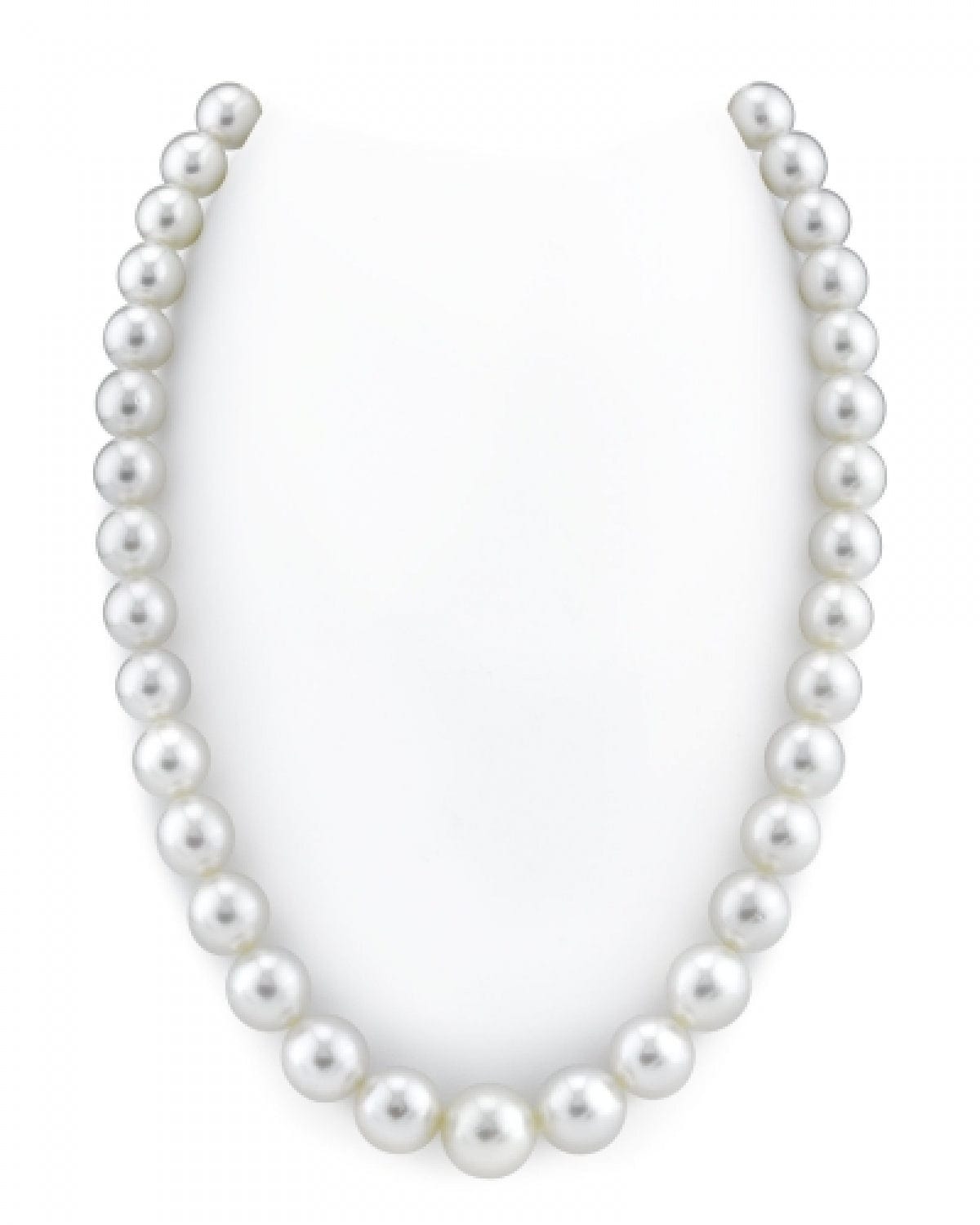 White South Sea Pearl Necklace, 10.0-11.0mm - AAAA Quality