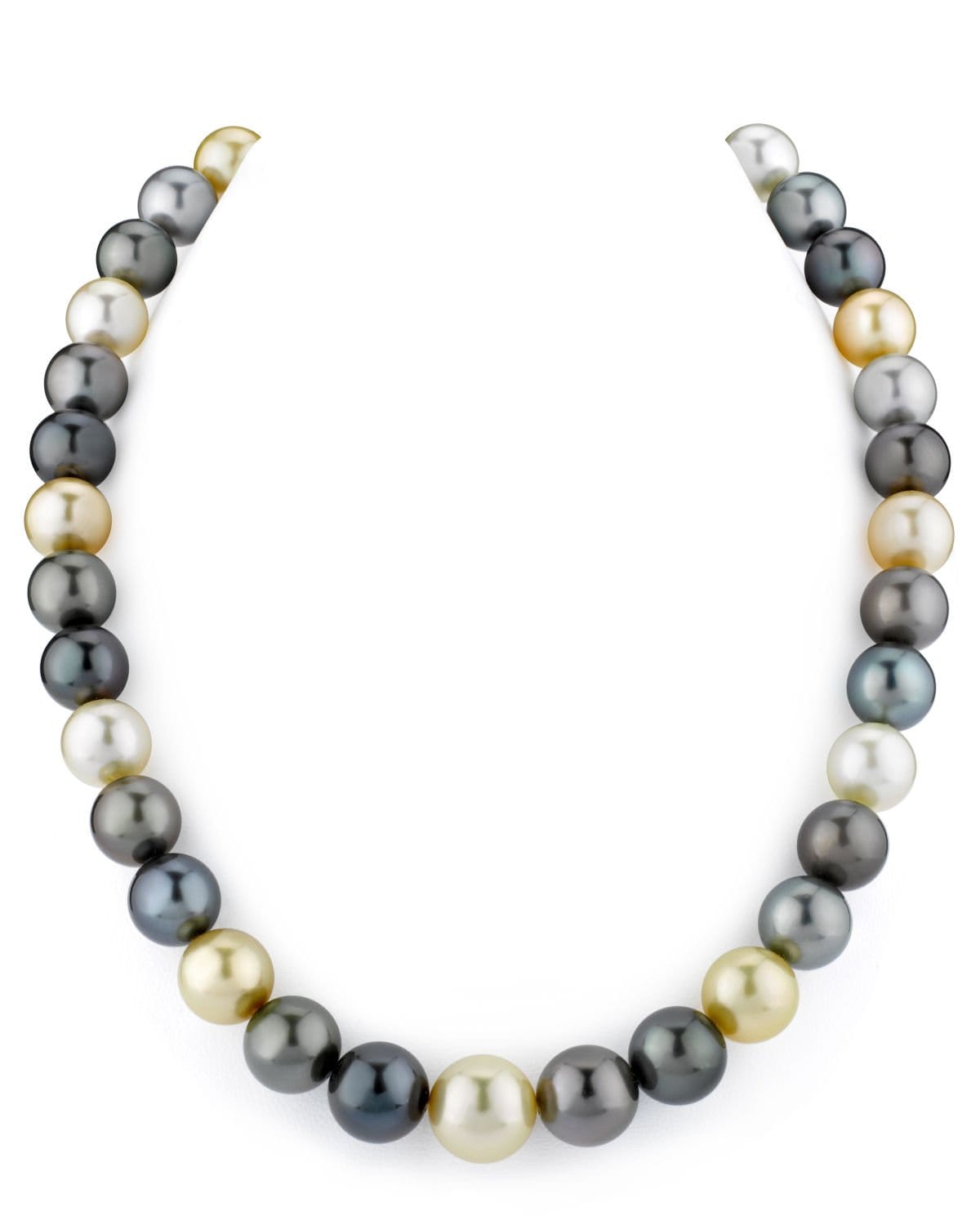 Multicolor South Sea Pearl Necklace, 10.0-12.0mm - AAAA Quality