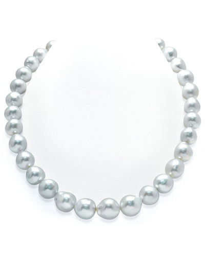 11-14mm White South Sea Baroque Pearl Necklace