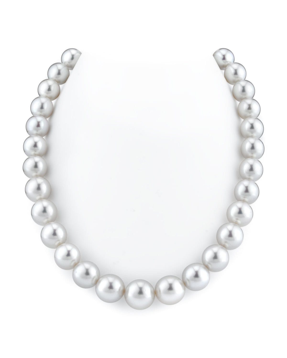 White South Sea Pearl Necklace, 12.0-15.0mm -  AAAA Quality