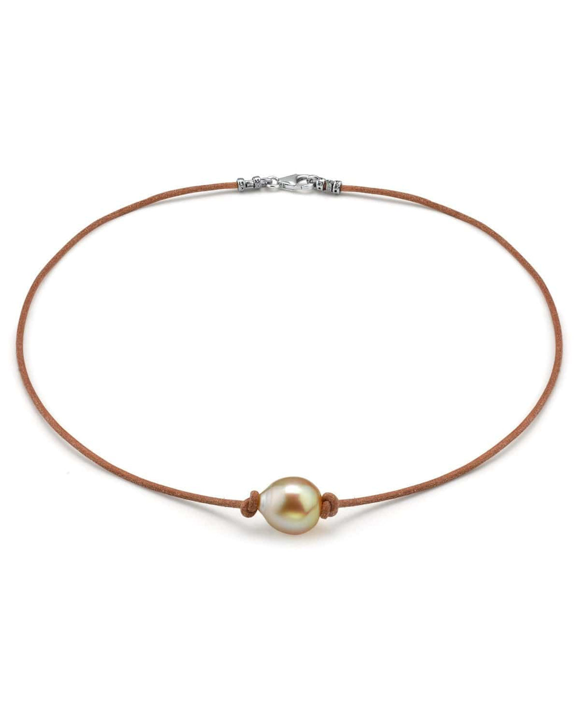 Golden South Sea Pearl Necklaces