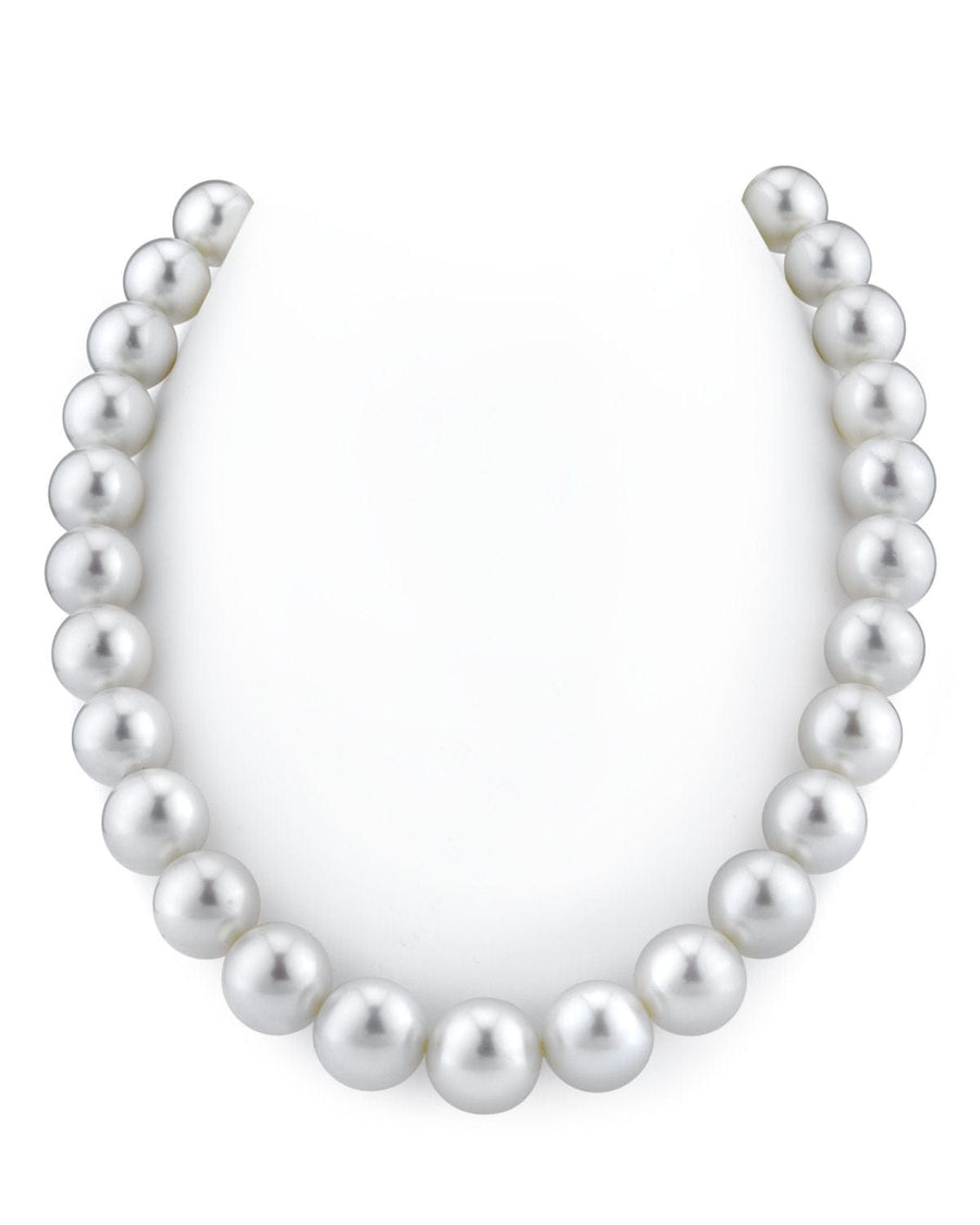 13-16mm White South Sea Pearl Necklace - GLA CERTIFIED AAAA Quality