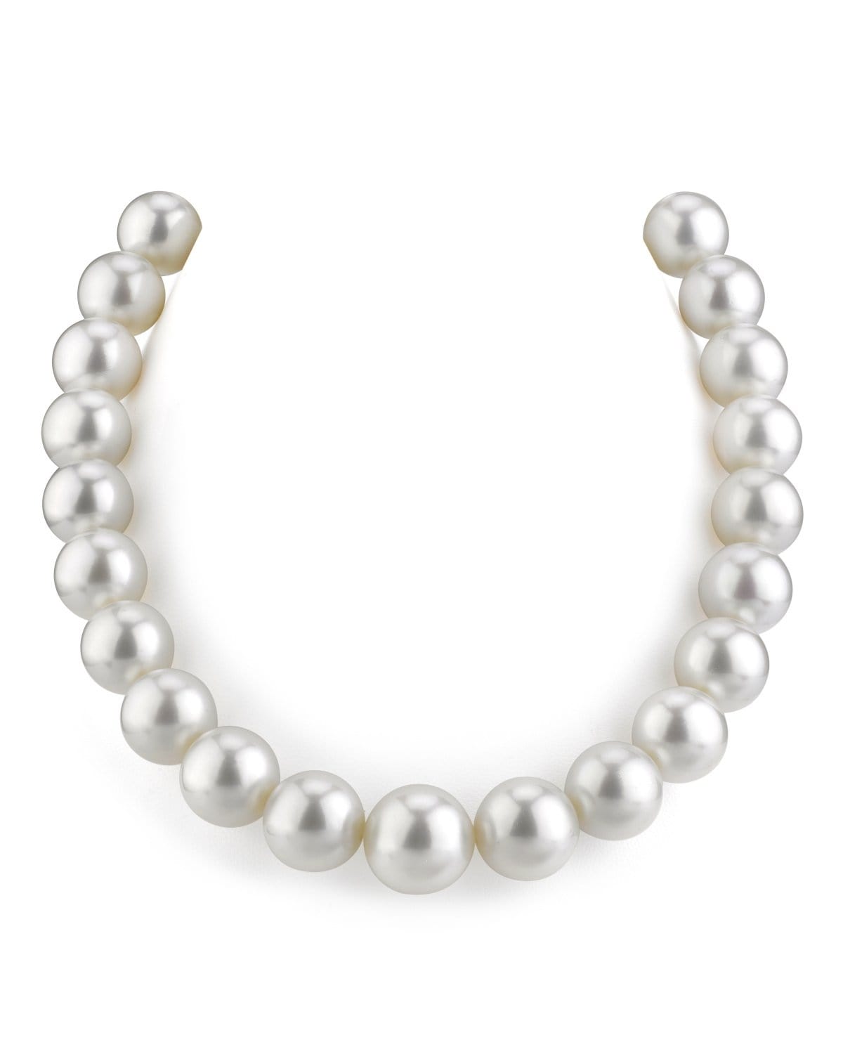White South Sea Pearl Necklace, 14.0-15.0mm - AAAA Quality