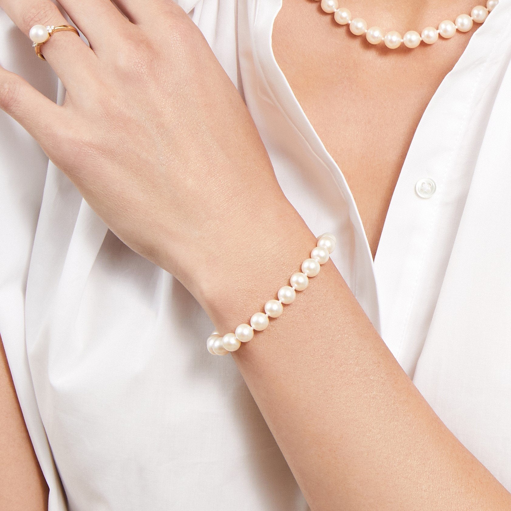 Pink pearl bracelets - Magan Pearls and Jewels (Since 1971) New - 3991718