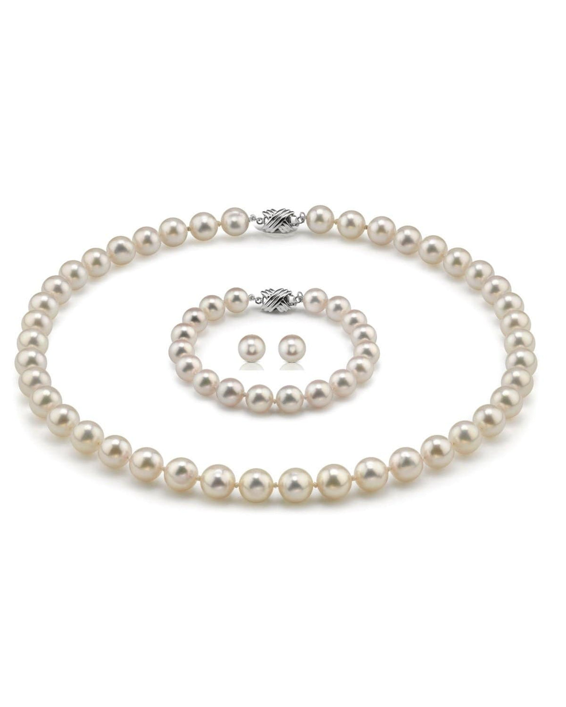Hanadama Akoya Pearl Jewelry Sets