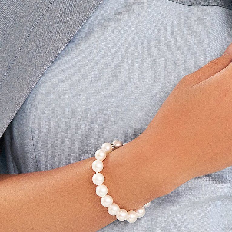 Buy Elastic Pearl Bracelet,baroque Pearl Bracelet,10mm Nugget Pearl Stretch  Bracelet,bridesmaid Pearl Bracelet,wedding Pearl Bracelet for Gift Online  in India - Etsy