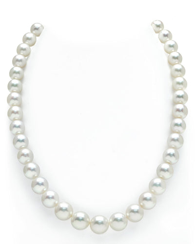 9-11mm White South Sea Pearl Necklace - AAAA Quality
