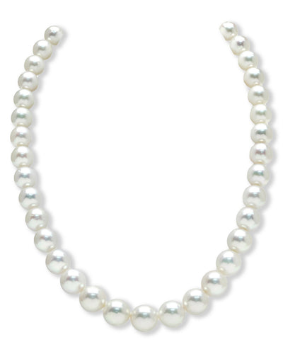 9-11mm White South Sea Pearl Necklace - AAA Quality