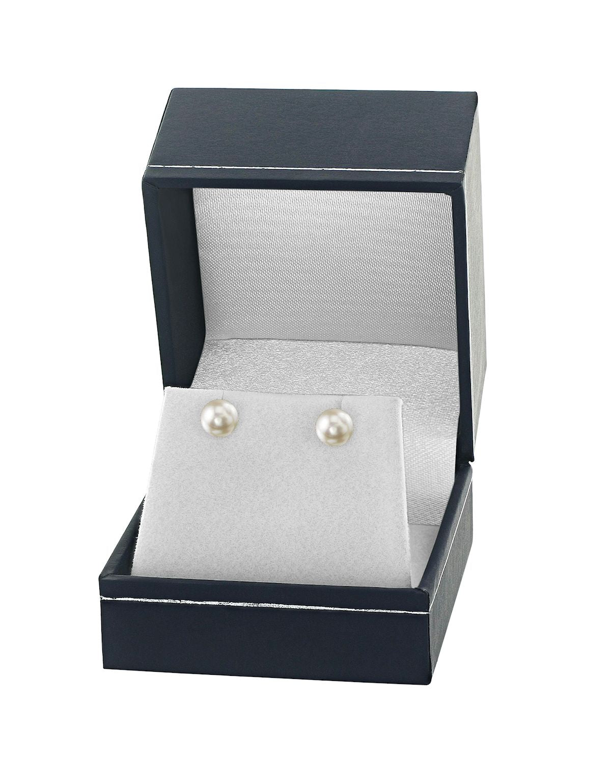 Mikimoto 18ct White Gold Akoya Pearl  Diamond Drop Earrings