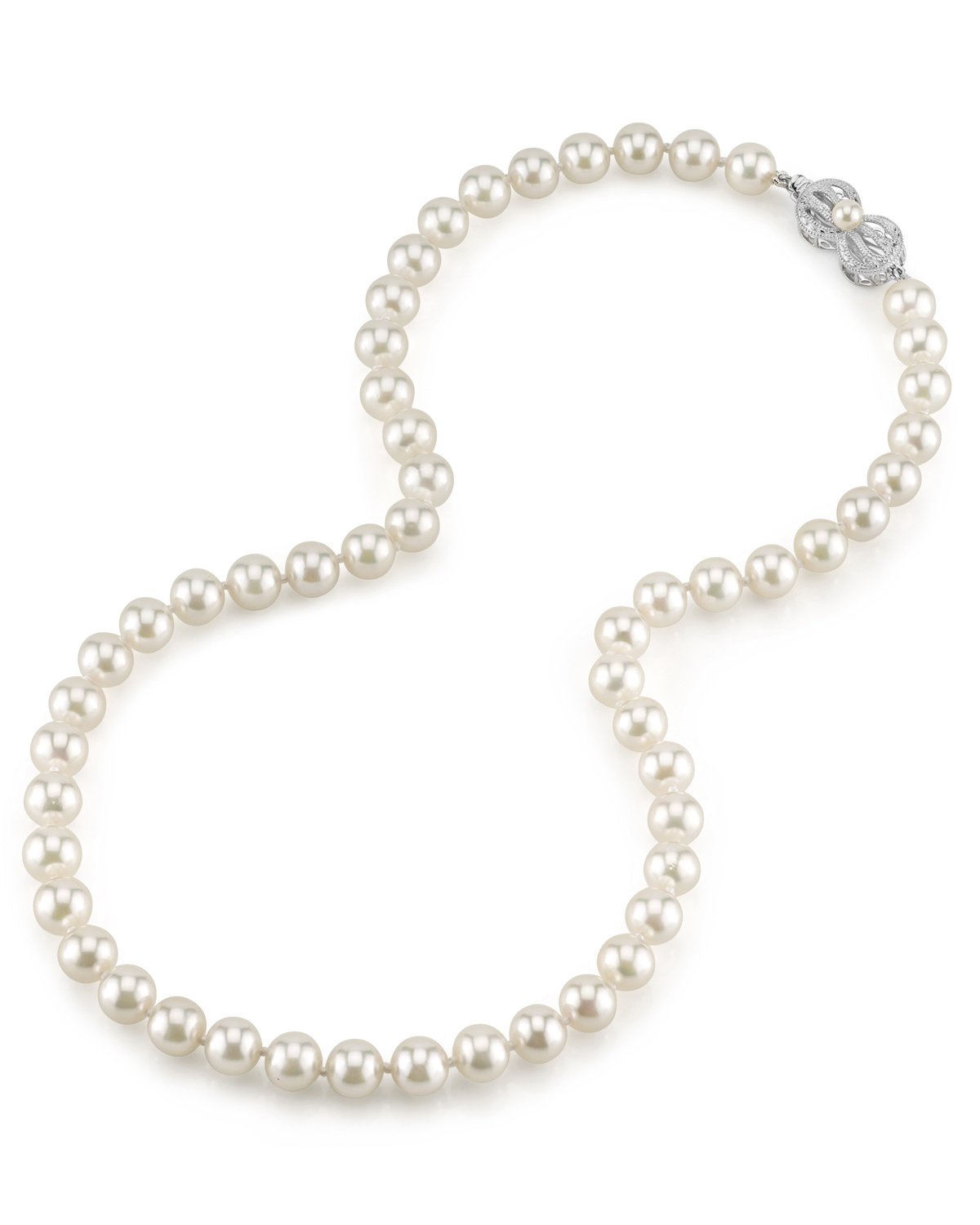 14kt Akoya Pearl Necklace - 001-325-00095