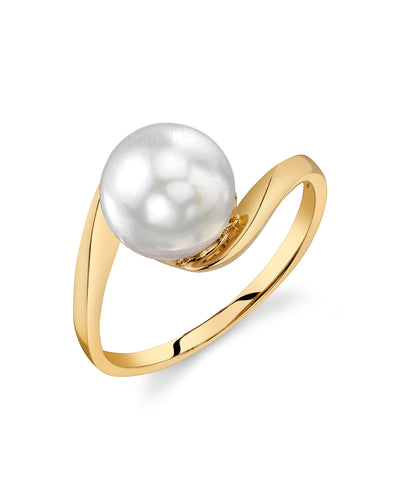 White South Sea Pearl Felice Ring - Secondary Image