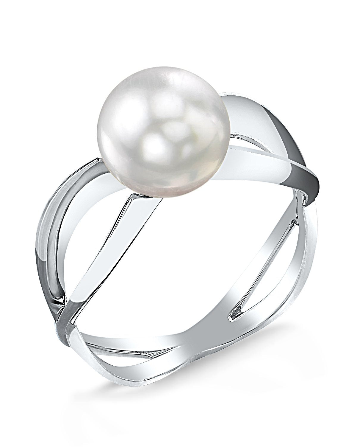 White Pearl Ring – CassandraCollections