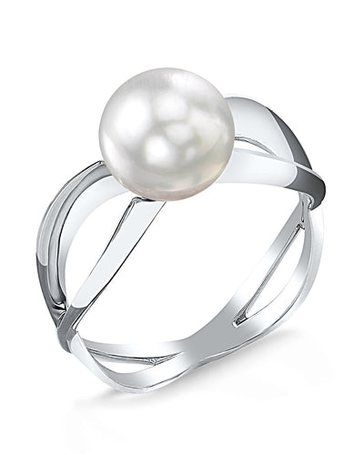 White South Sea Pearl Lana Ring
