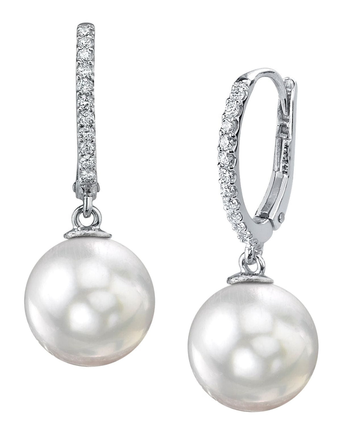 Pearl Hoop Earrings