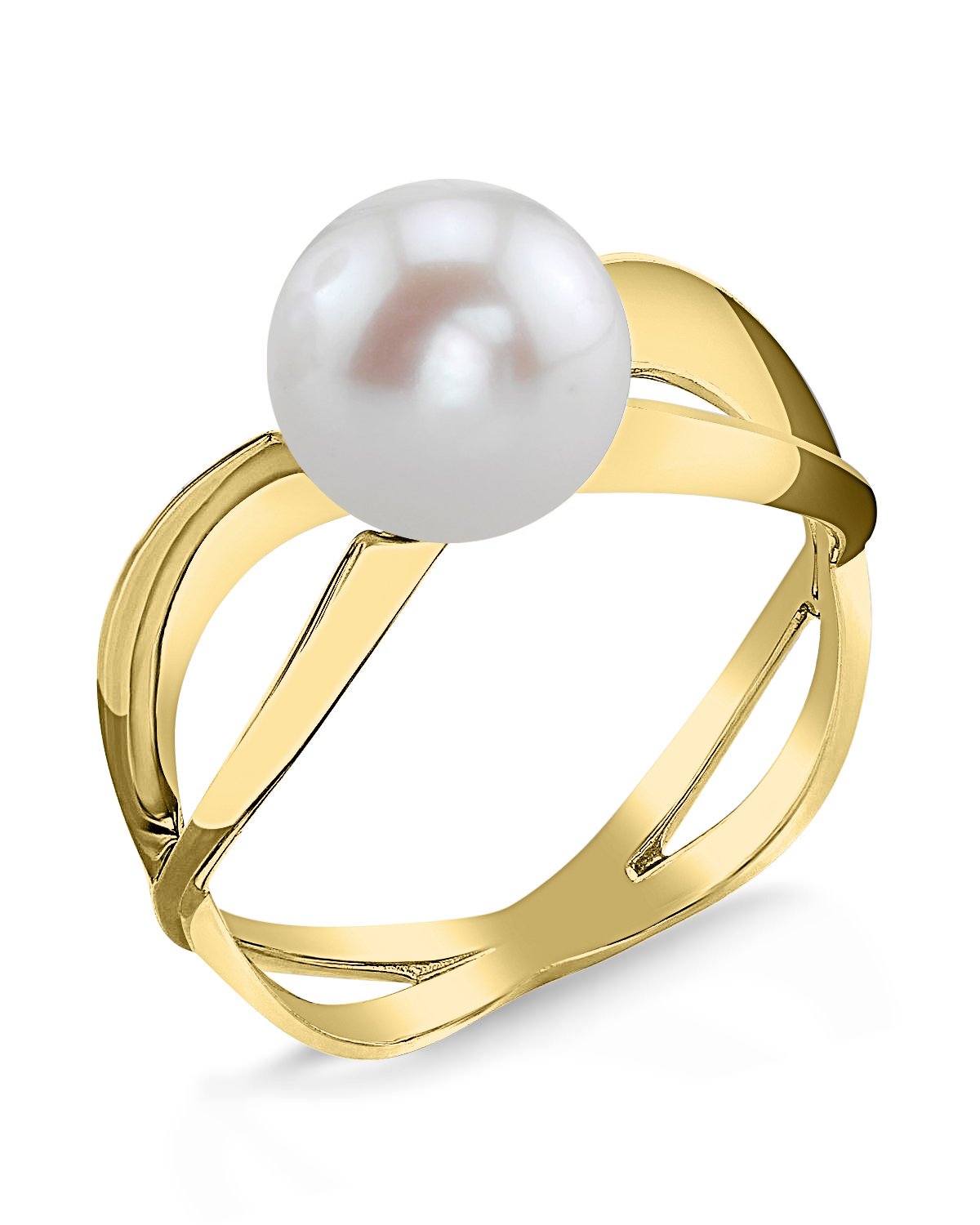 Freshwater Pearl Lana Ring - Model Image