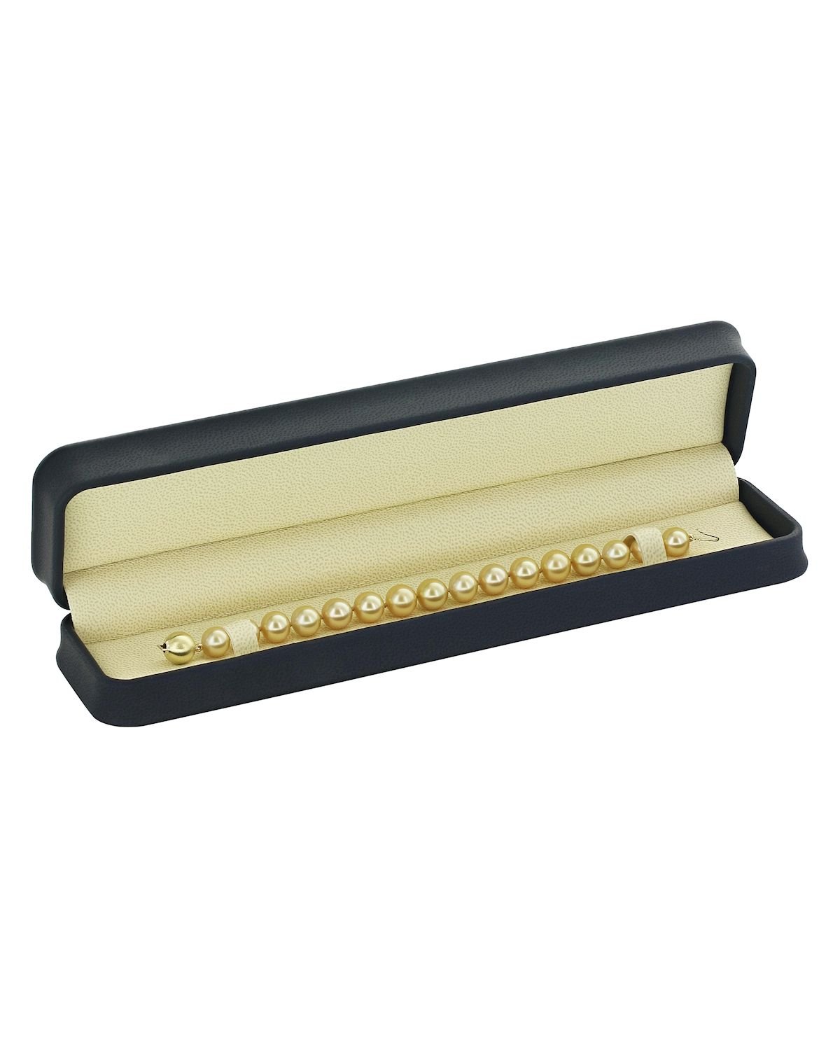 11-12mm Golden South Sea Pearl Bracelet - Model Image